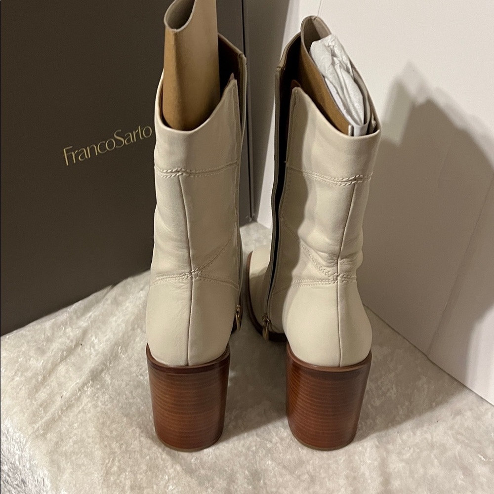 Franco Sarto Stevie shoes Boots ( leather) - Picture 5 of 11